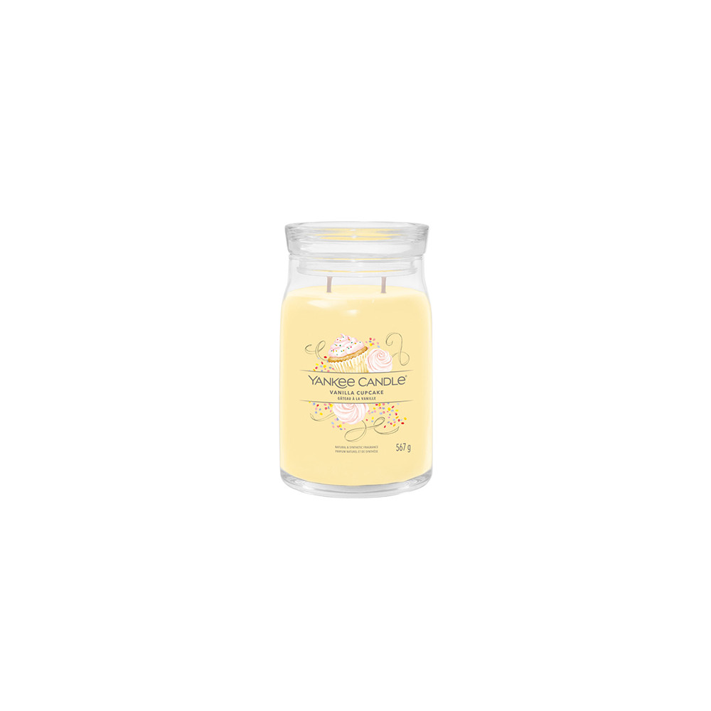 Produktbild för Yankee Candle Vanilla Cupcake signature svíčka velká 567 g