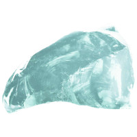 Produktbild för Trädgårdsstenar Turkos 12 cm Glas