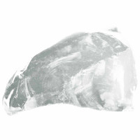 Produktbild för Trädgårdsstenar Vit 12 cm Glas