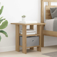 Produktbild för Sängbord 2 pcs Artisan Ek 41 x 40 x 45 cm Konstruerat trä