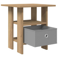 Produktbild för Sängbord 2 pcs Artisan Ek 41 x 40 x 45 cm Konstruerat trä