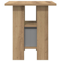 Produktbild för Sängbord 2 pcs Artisan Ek 41 x 40 x 45 cm Konstruerat trä