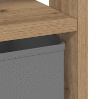 Produktbild för Sängbord 2 pcs Artisan Ek 41 x 40 x 45 cm Konstruerat trä