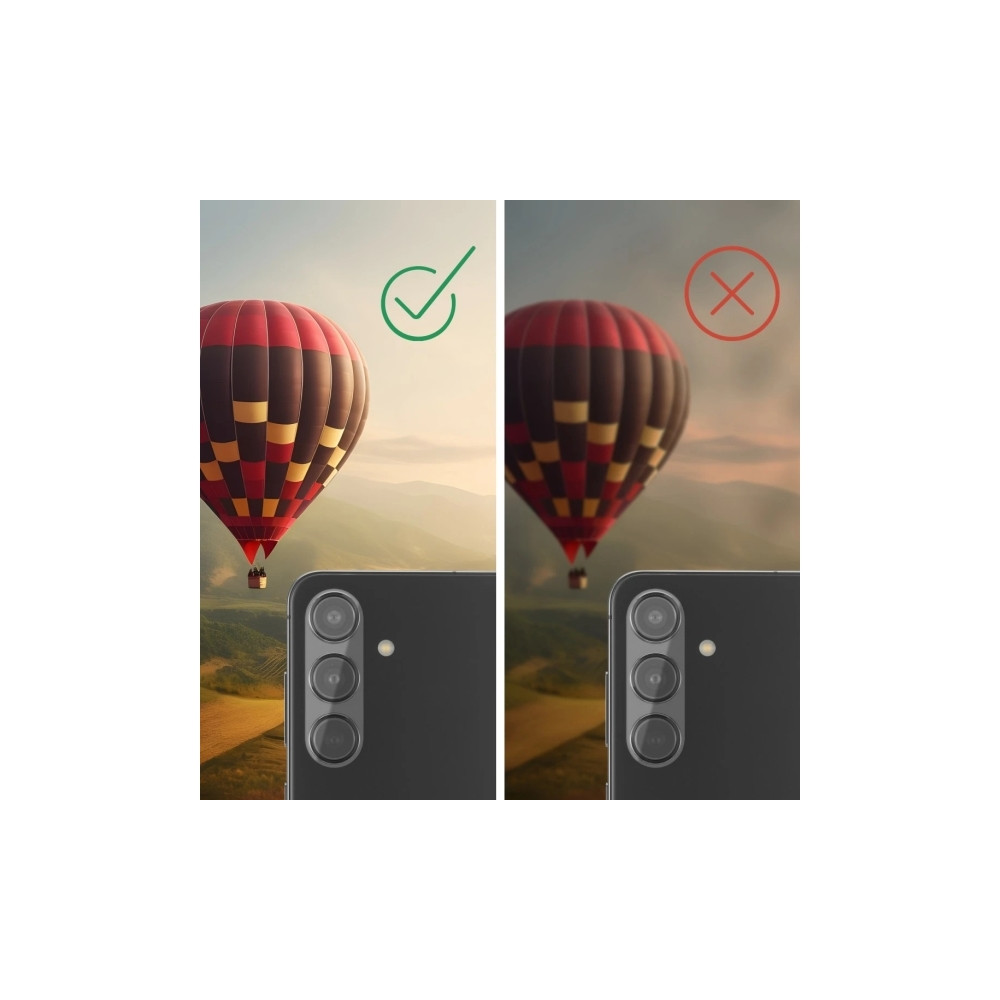 Produktbild för Hama Cam Protect, Samsung, Galaxy A56 5G, Reptålig, Transpar...