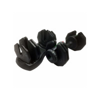 Produktbild för Tunturi 14TUSCL383, Justerbar hantel, Svart, 25 kg, 42,5 cm,...