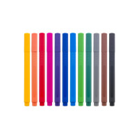 Produktbild för Bruynzeel 60241512, Multifärg, Multifärg, 0,4 mm, Fin, Rund,...