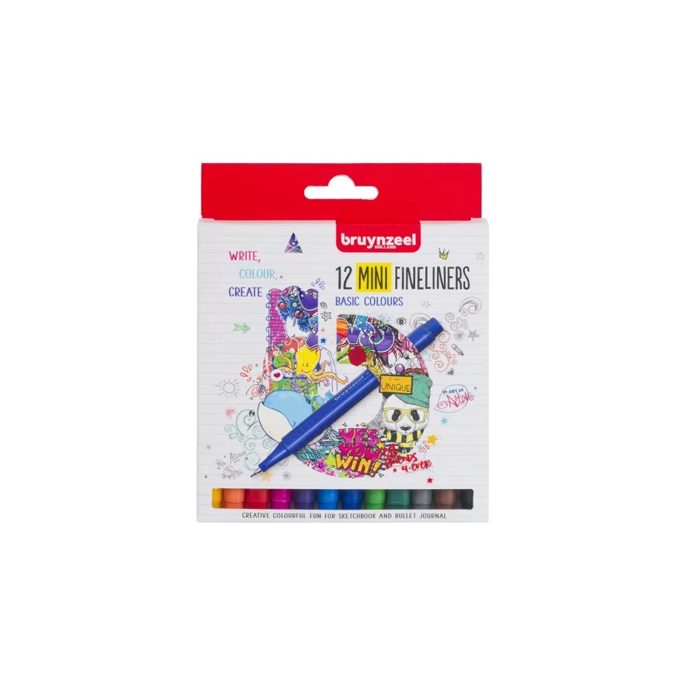 Produktbild för Bruynzeel 60241512, Multifärg, Multifärg, 0,4 mm, Fin, Rund,...