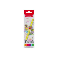 Produktbild för Bruynzeel 60241106, Multifärg, Multifärg, 0,4 mm, Fin, Rund,...