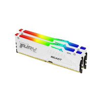 Produktbild för Kingston FURY Beast RGB - DDR5 - sats - 32 GB: 2 x 16 GB - DIMM 288-pin - 6400 MHz / PC5-51200 - ej buffrad
