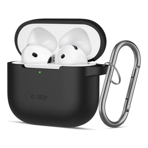 Tech-Protect Tech-Protect TECH-PROTECT silikonhake för Apple AirPods 4 sv...