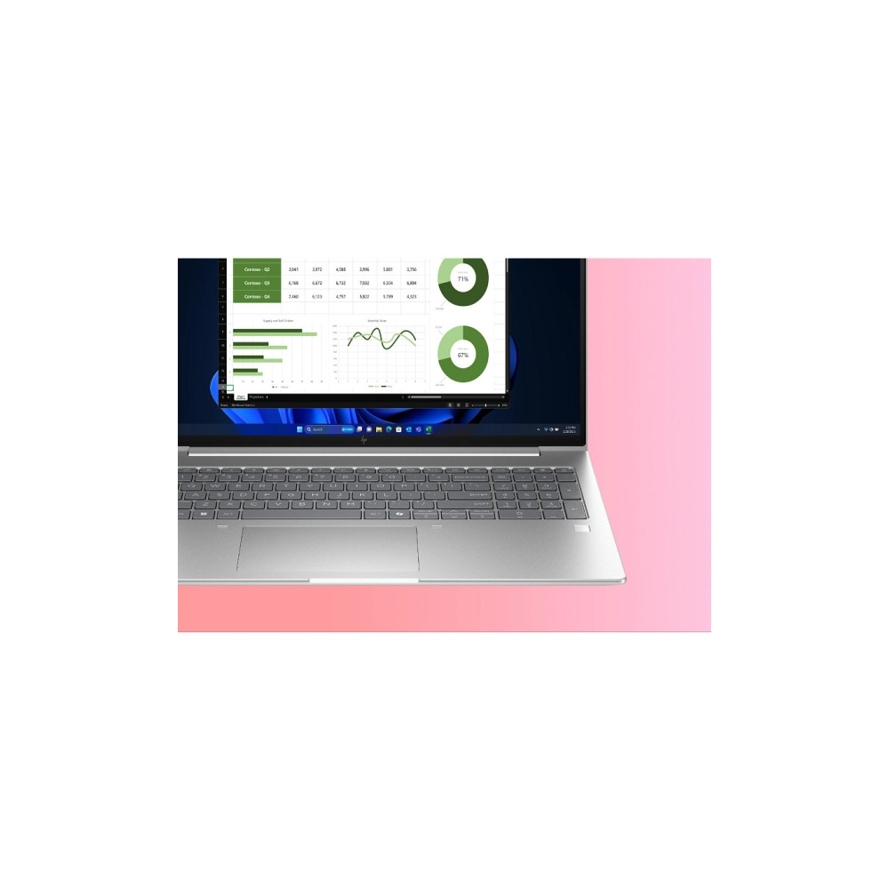 Produktbild för HP EliteBook 6 G1i Notebook AI - AI PC - 16" - Intel Core Ultra 5 - 225U - 16 GB RAM - 512 GB SSD - int. engelska