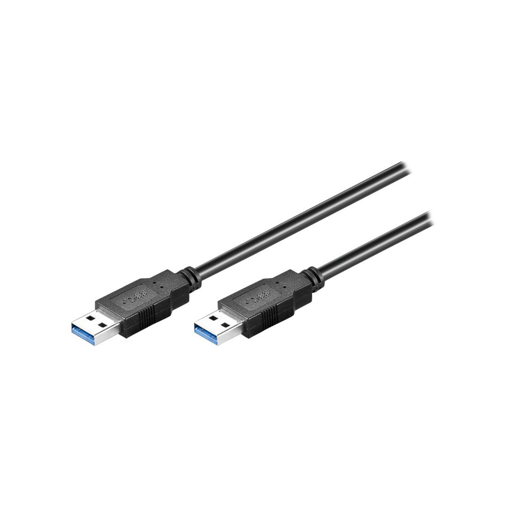 Produktbild för goobay - USB-kabel - USB typ A till USB typ A - 50 cm