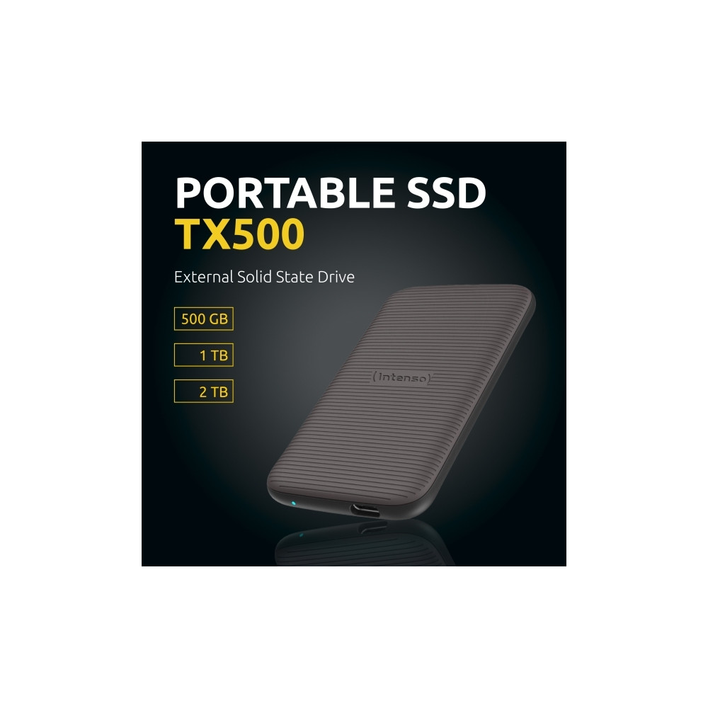 Produktbild för Intenso TX500 - SSD - 500 GB - USB 3.2 Gen 2x1
