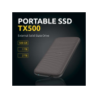 Produktbild för Intenso TX500 - SSD - 500 GB - USB 3.2 Gen 2x1