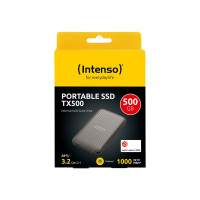 Produktbild för Intenso TX500 - SSD - 500 GB - USB 3.2 Gen 2x1
