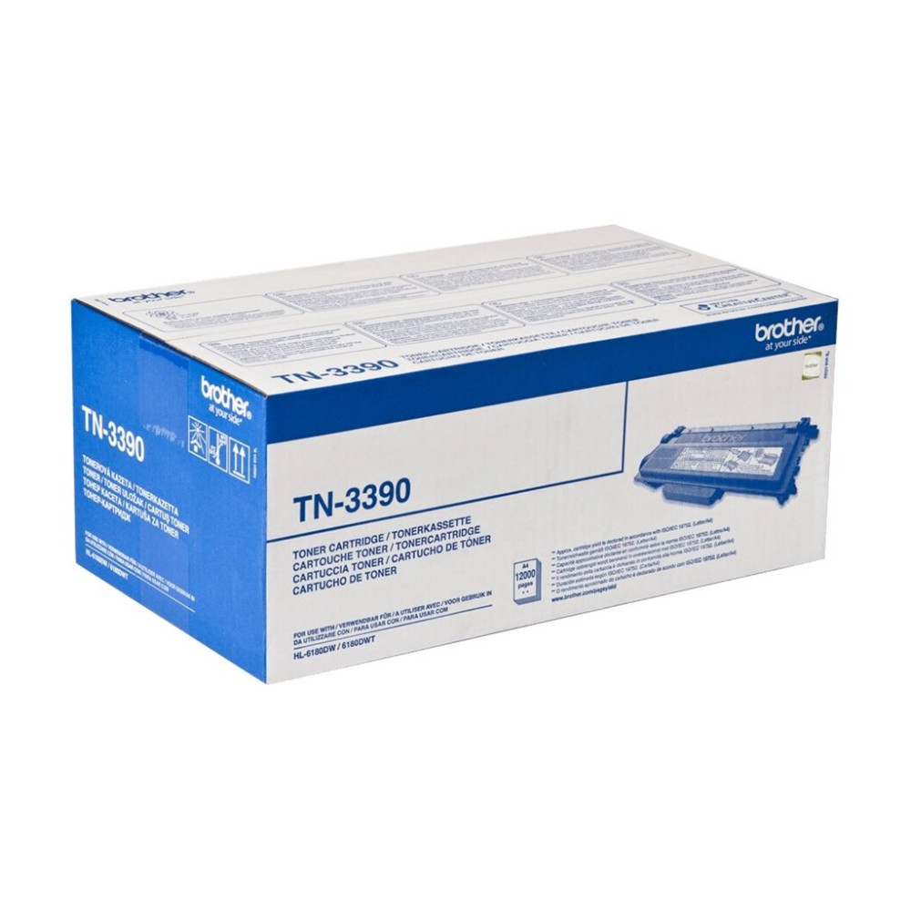 Produktbild för Brother TN3390 - svart - original - tonerkassett