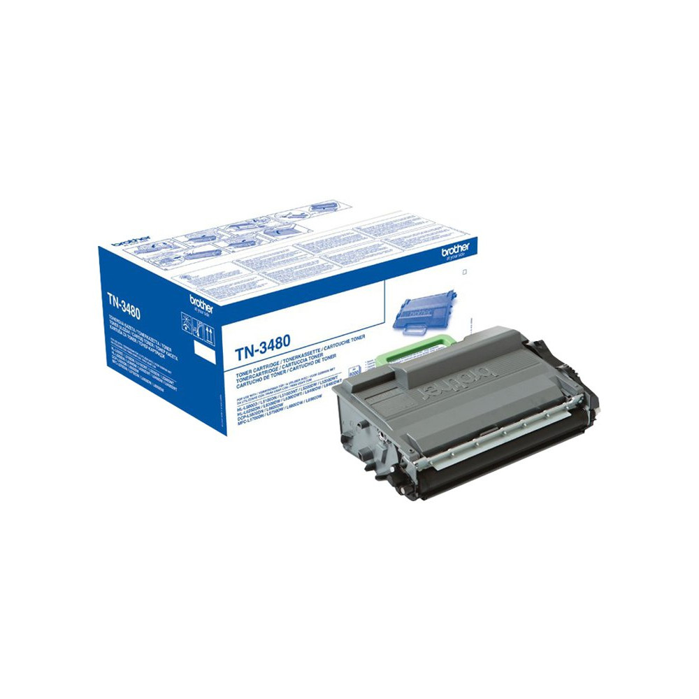 Produktbild för Brother TN3390 - svart - original - tonerkassett