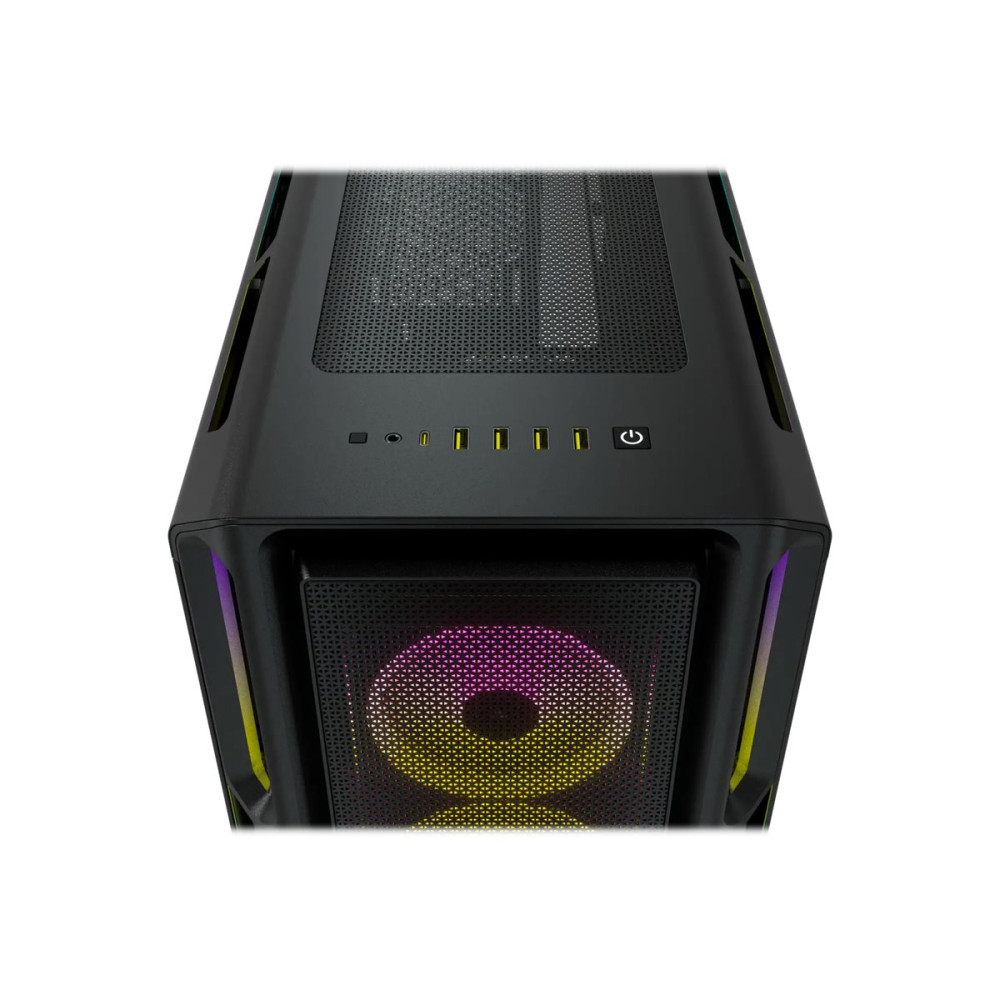 Produktbild för CORSAIR iCUE 5000T RGB - mid tower - utökad ATX