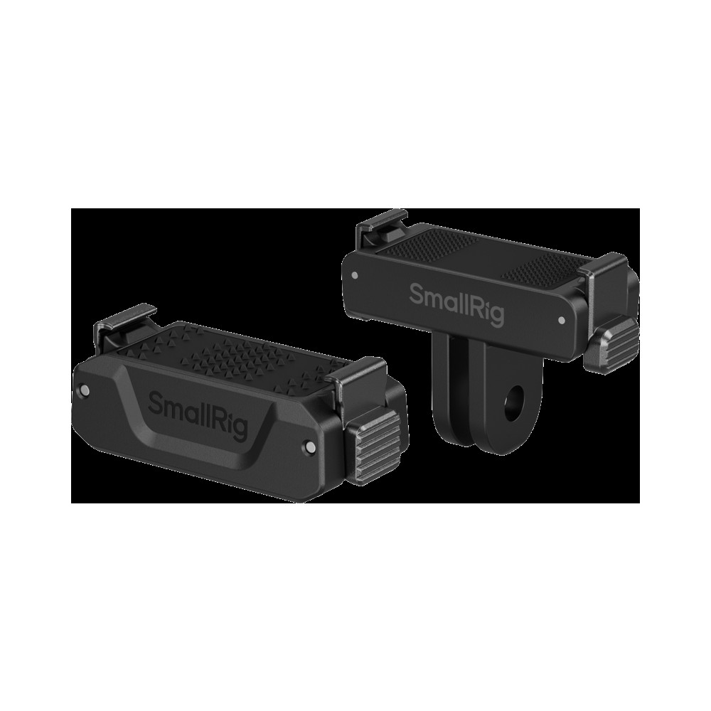 Produktbild för SmallRig 5918 Bidirectional QR Folding Adapter Support with 2-Prong Mount and 1/4"-20 Threaded hole