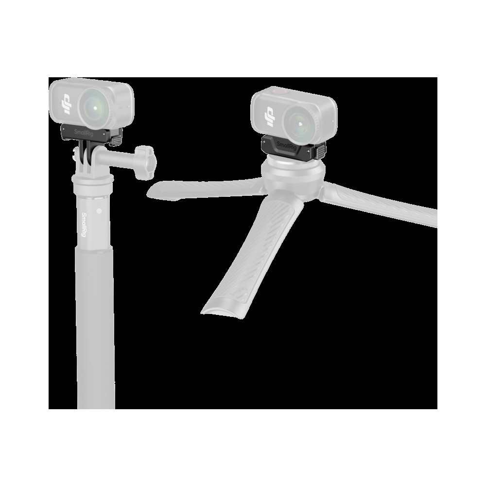 Produktbild för SmallRig 5918 Bidirectional QR Folding Adapter Support with 2-Prong Mount and 1/4"-20 Threaded hole