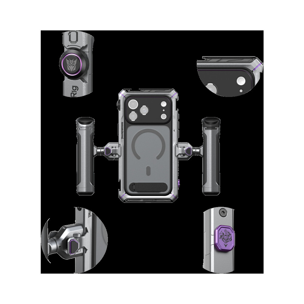 Produktbild för SmallRig 5584 Megatron Edition Mobile Dual Handheld Kit for iPhone 17 Pro Max