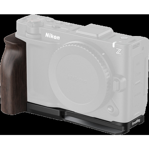 SMALLRIG SmallRig 5906 L-Shaped Mount Plate with Wooden Handle for Nikon ZR