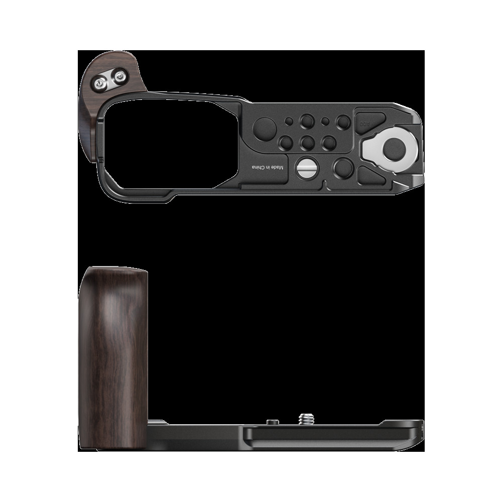 Produktbild för SmallRig 5906 L-Shaped Mount Plate with Wooden Handle for Nikon ZR