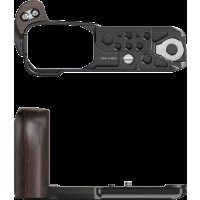 Produktbild för SmallRig 5906 L-Shaped Mount Plate with Wooden Handle for Nikon ZR