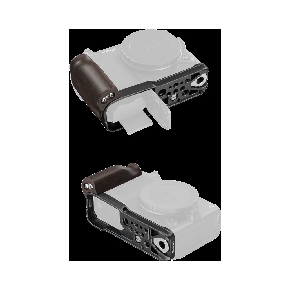 Produktbild för SmallRig 5906 L-Shaped Mount Plate with Wooden Handle for Nikon ZR