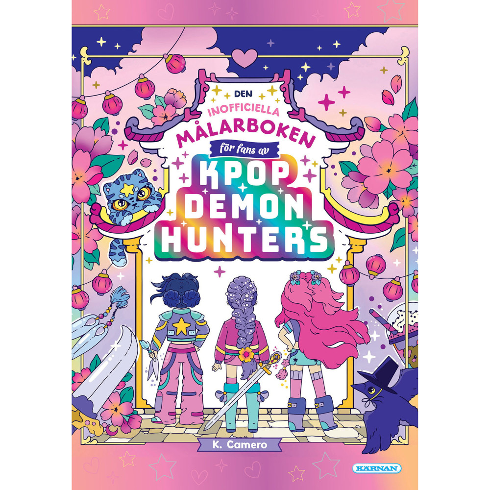 Produktbild för Målarbok K-POP Demon Hunters