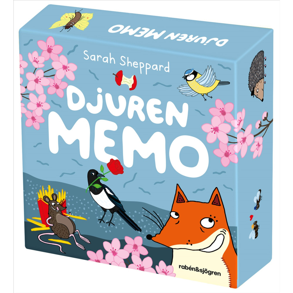 Produktbild för Djuren i skogen memo : 48 brickor