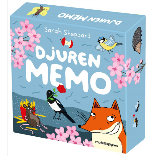 Sarah Sheppard Djuren i skogen memo : 48 brickor
