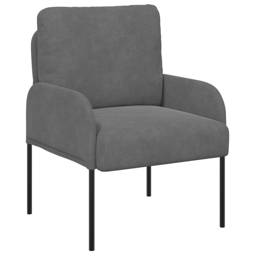 Produktbild för Soffgrupper med kudde 3 pcs Mörkgrå 115 x 56 x 80 cm Plywood