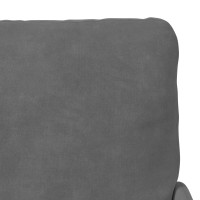 Produktbild för Soffgrupper med kudde 3 pcs Mörkgrå 115 x 56 x 80 cm Plywood