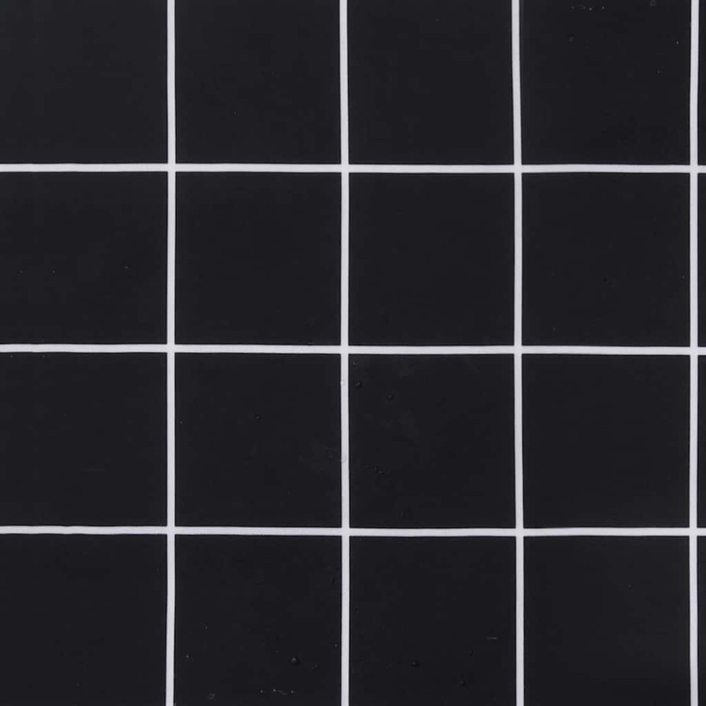 Produktbild för Spridda Kuddar 4 pcs Svart Rutigt 50 x 50 cm Polyester Tyg