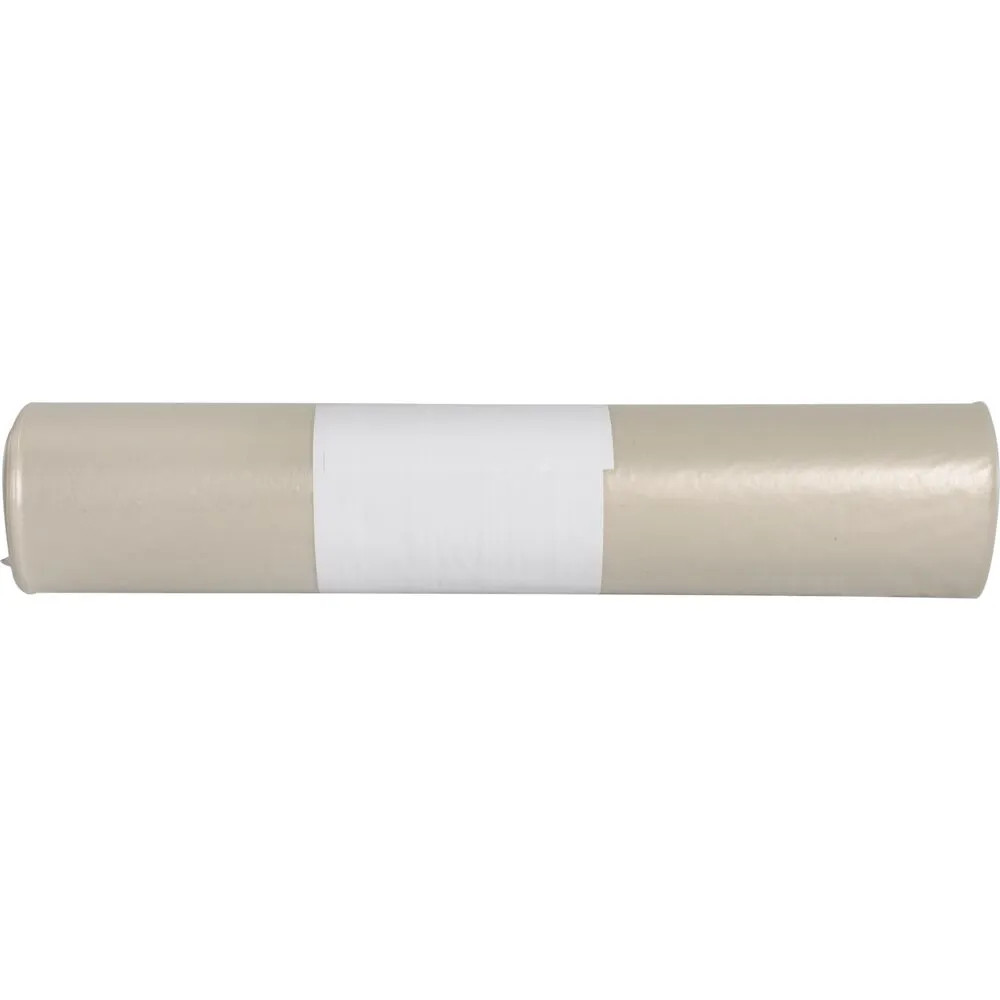 Produktbild för Sopsäck Sækko-Boy, 120 liter klar, LDPE/återvunnen, 76x103 c...