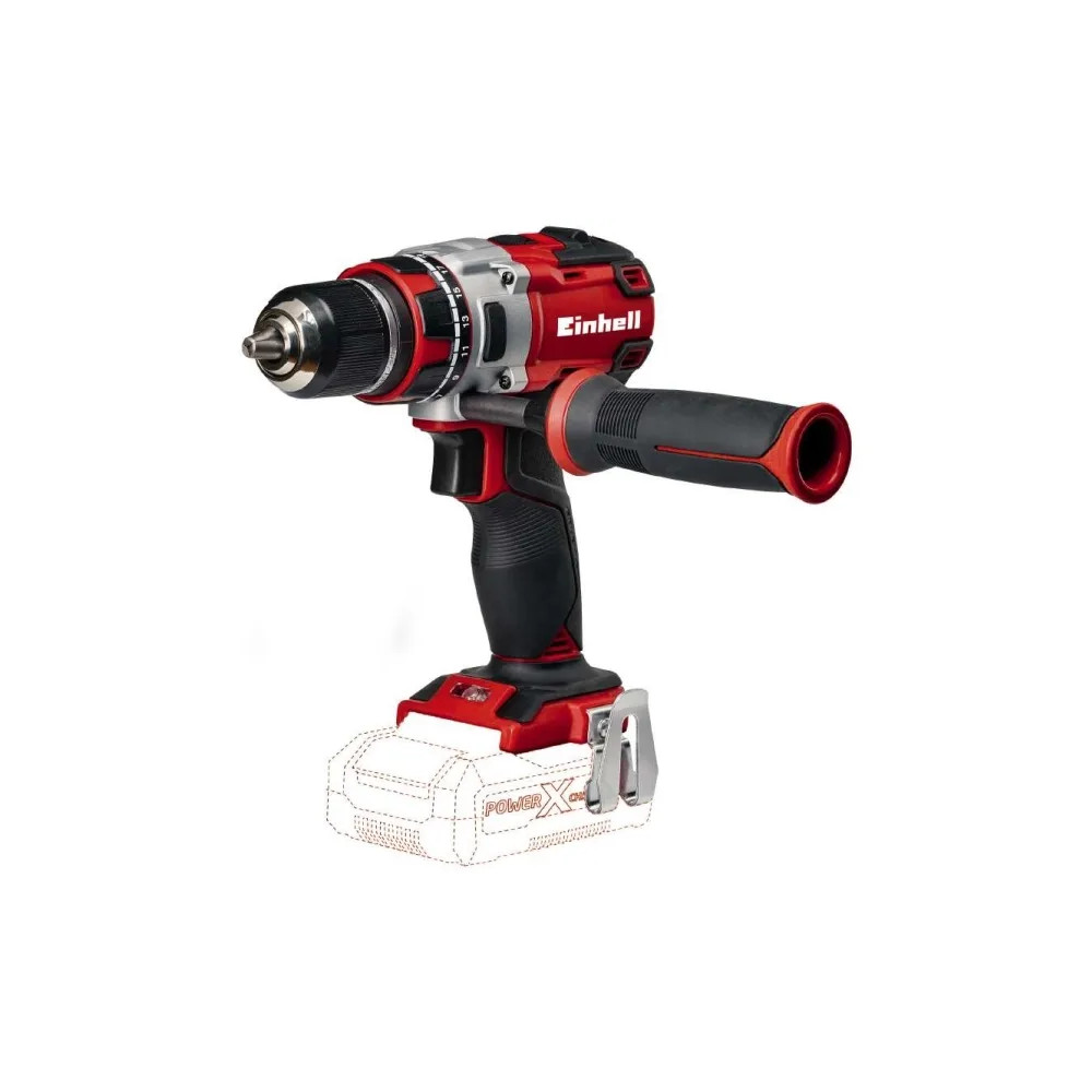 Produktbild för Einhell TE-CD 18/50 Li BL Solo, Pistolgreppsborrmaskin, Nyck...