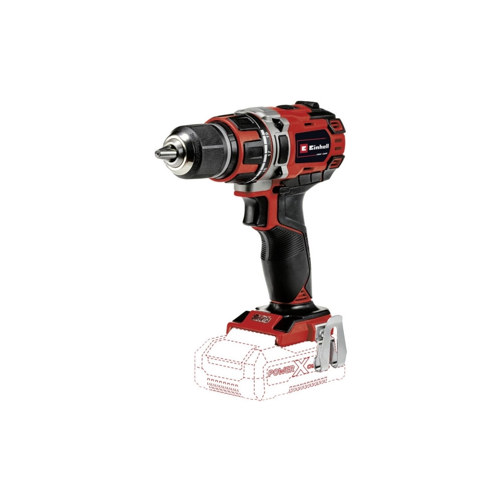 Produktbild för Einhell TE-CD 18/50 Li BL Solo, Pistolgreppsborrmaskin, Nyck...