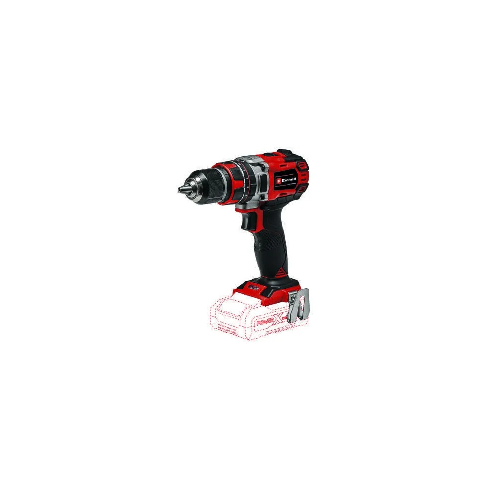 Produktbild för Einhell TE-CD 18/50 Li BL Solo, Pistolgreppsborrmaskin, Nyck...