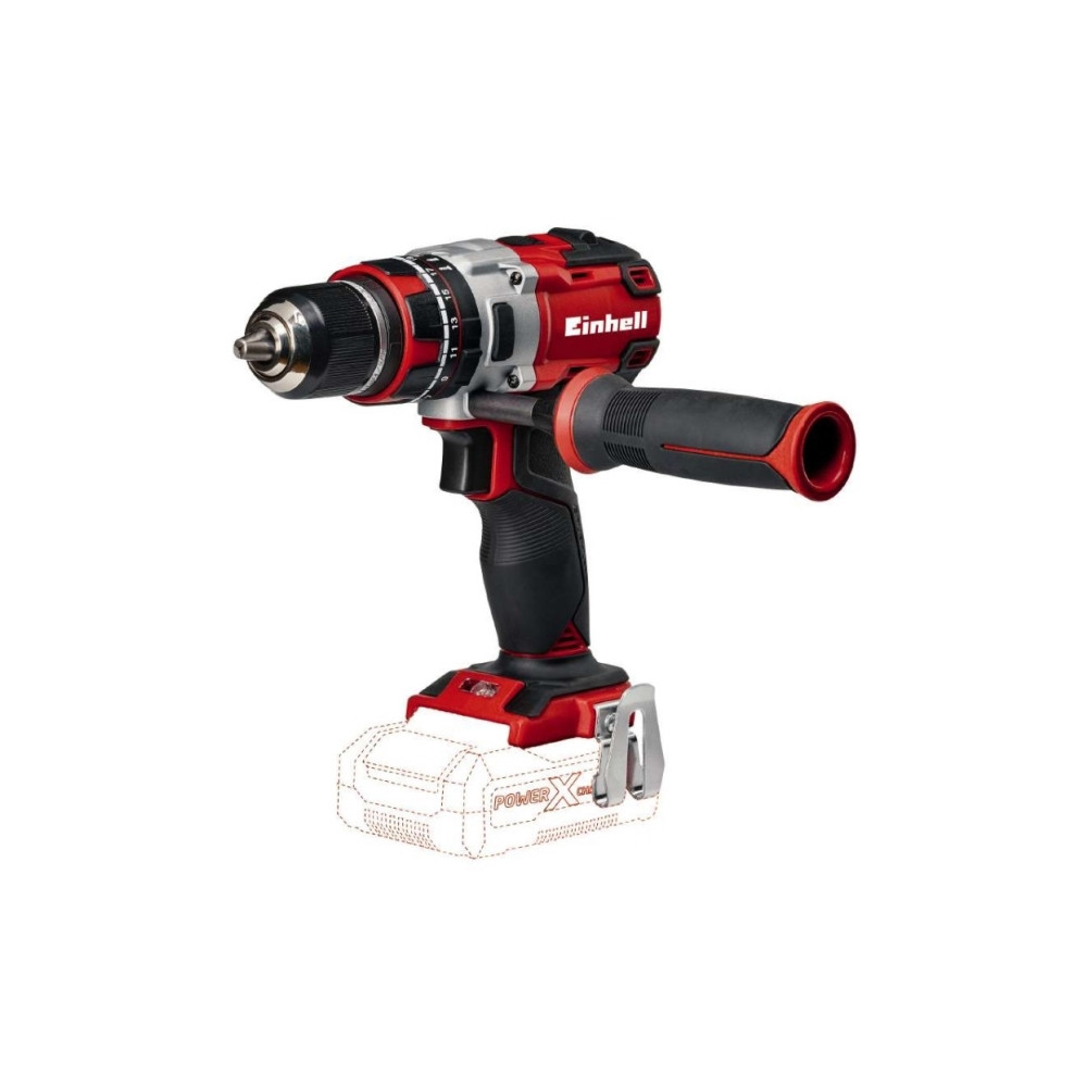 Produktbild för Einhell TE-CD 18/50 Li BL Solo, Pistolgreppsborrmaskin, Nyck...