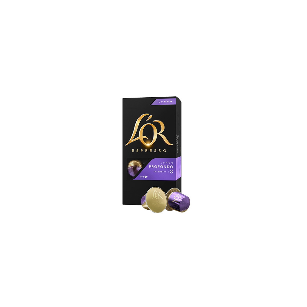 Produktbild för L''Or Espresso Lungo Profondo, Kaffekapsel, Lungo, Nespresso...