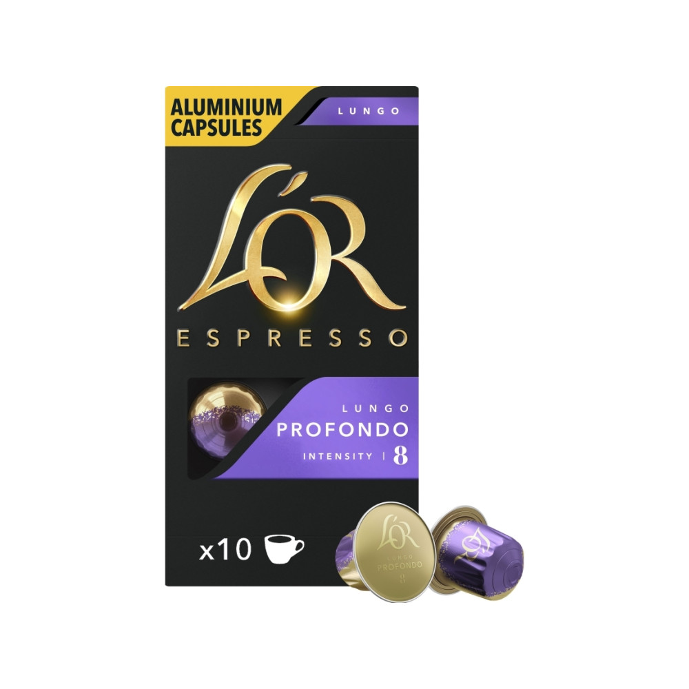 Produktbild för L''Or Espresso Lungo Profondo, Kaffekapsel, Lungo, Nespresso...