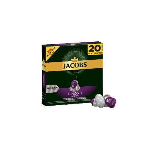 JACOBS LUNGO 8 INTENSO, Kaffekapslar, Lungo, Nespresso, 20 k... - Övrigt inom Kaffe & Espresso