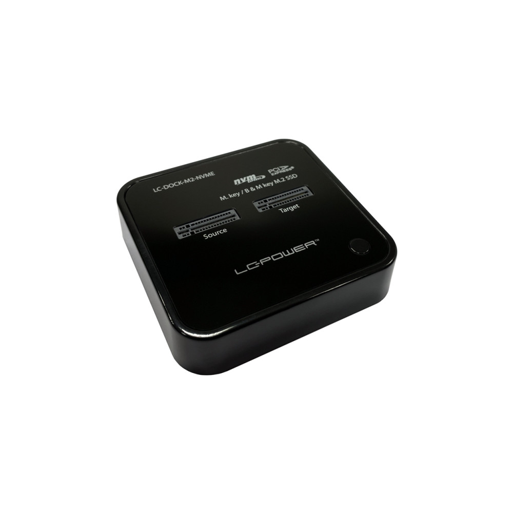 Produktbild för LC Power LC-DOCK-M2-NVME - HDD dockningsstation - M.2 NVMe Card - USB-C 3.2 (Gen 2x1)