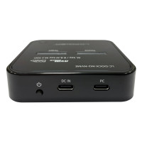 Produktbild för LC Power LC-DOCK-M2-NVME - HDD dockningsstation - M.2 NVMe Card - USB-C 3.2 (Gen 2x1)