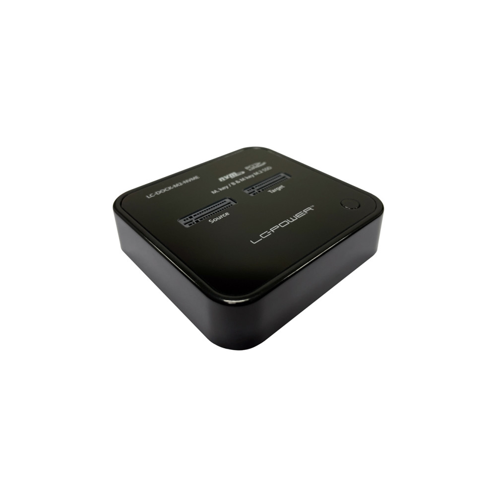 Produktbild för LC Power LC-DOCK-M2-NVME - HDD dockningsstation - M.2 NVMe Card - USB-C 3.2 (Gen 2x1)