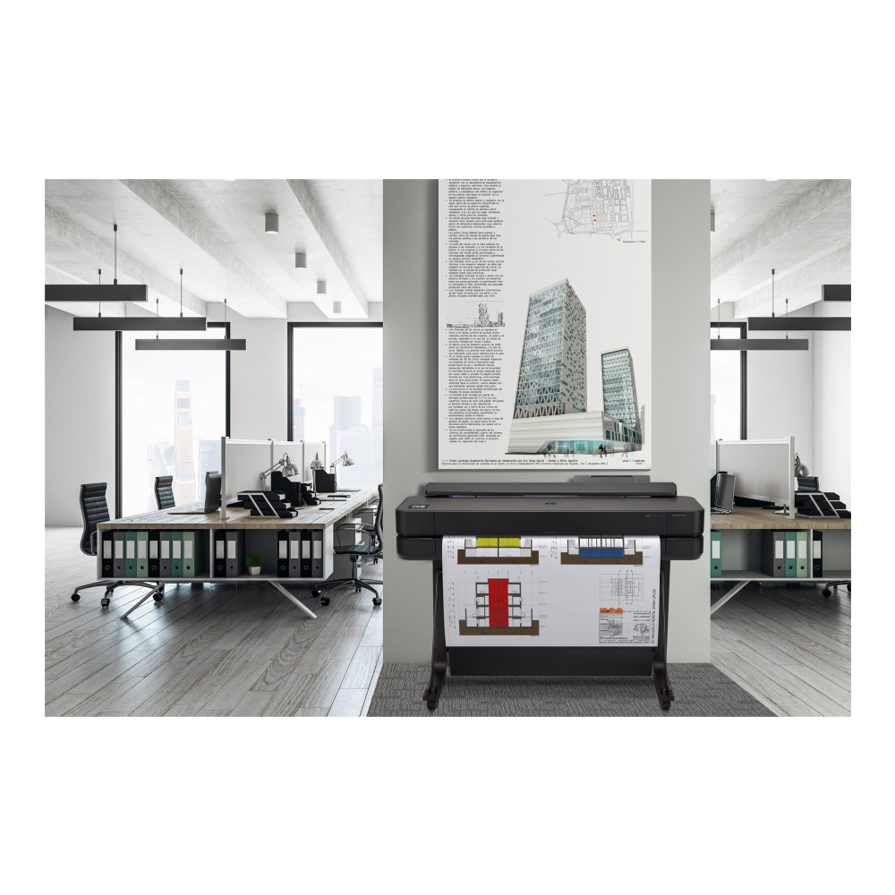 Produktbild för HP DesignJet T650 - storformatsskrivare - färg - bläckstråle