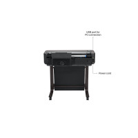 Produktbild för HP DesignJet T650 - storformatsskrivare - färg - bläckstråle
