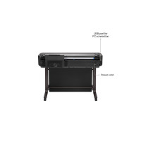 Produktbild för HP DesignJet T650 - storformatsskrivare - färg - bläckstråle