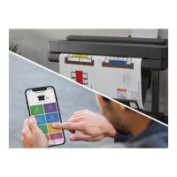 Produktbild för HP DesignJet T650 - storformatsskrivare - färg - bläckstråle
